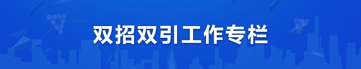 双招双引工作专栏